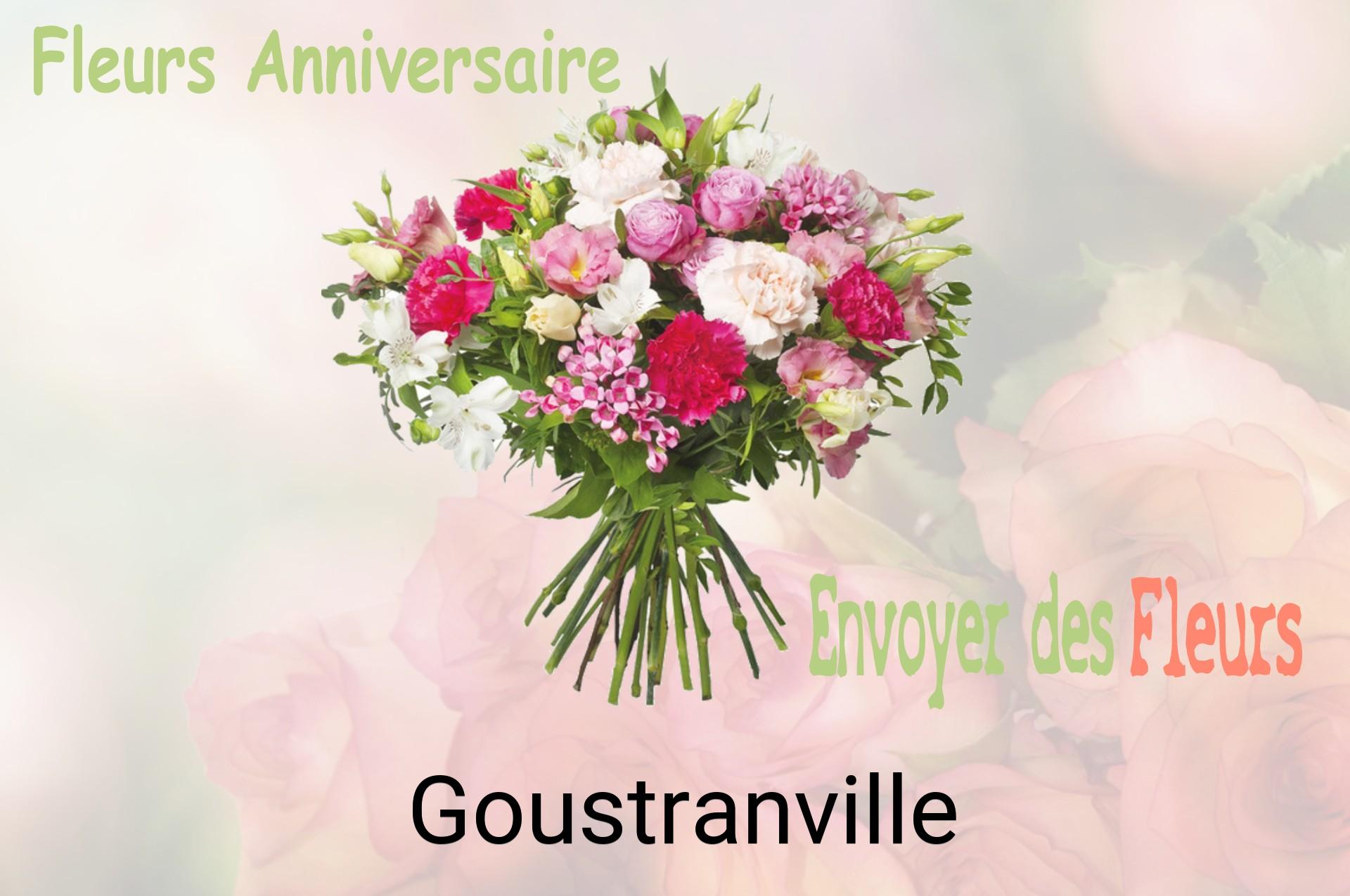 Bouquet de fleurs d’anniversaire livré à Goustranville